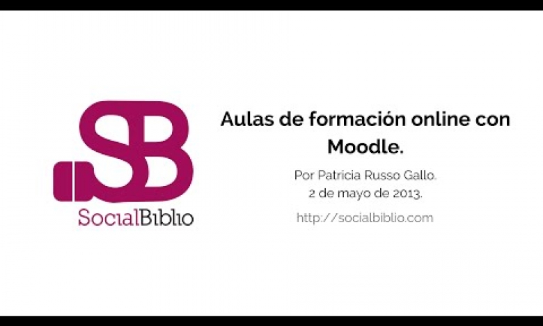 Embedded thumbnail for Aulas de formación online con Moodle