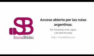 Embedded thumbnail for Acceso Abierto por las rutas argentinas