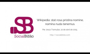 Embedded thumbnail for Wikipedia: Stat rosa pristina nomine, nomina nuda tenemus